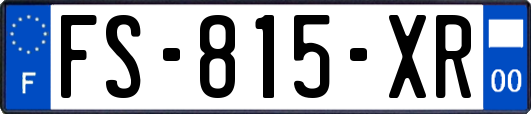 FS-815-XR