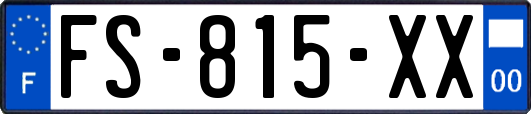 FS-815-XX