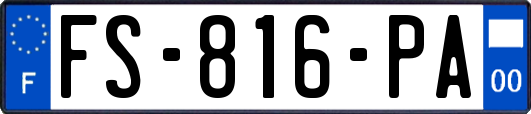 FS-816-PA