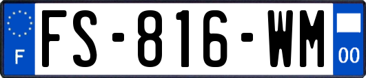 FS-816-WM