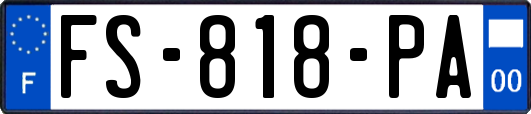 FS-818-PA