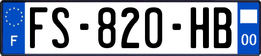 FS-820-HB