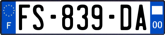 FS-839-DA