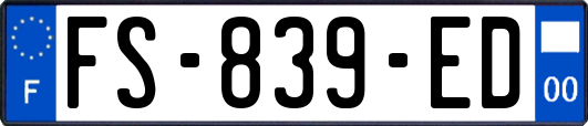 FS-839-ED