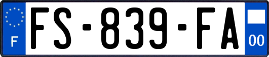 FS-839-FA