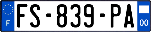 FS-839-PA