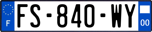 FS-840-WY