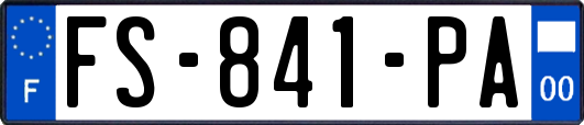 FS-841-PA
