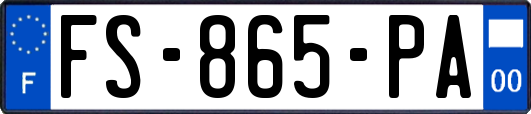 FS-865-PA