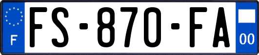 FS-870-FA