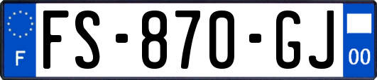 FS-870-GJ
