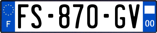 FS-870-GV