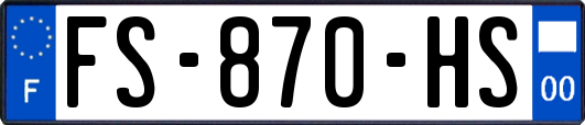 FS-870-HS