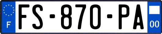 FS-870-PA