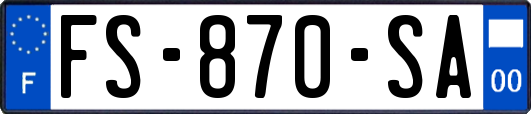 FS-870-SA