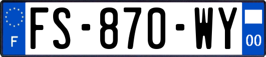 FS-870-WY