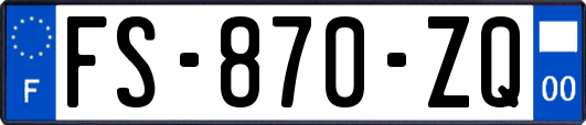 FS-870-ZQ