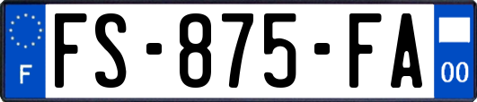 FS-875-FA