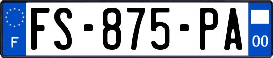 FS-875-PA