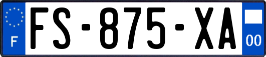 FS-875-XA