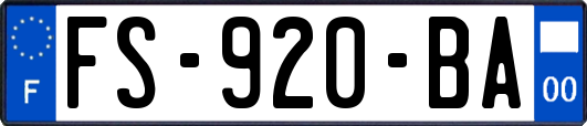 FS-920-BA