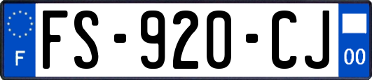 FS-920-CJ