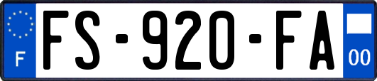 FS-920-FA