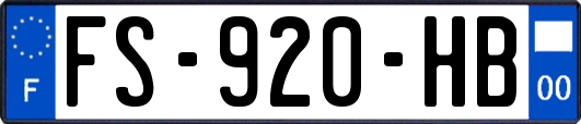 FS-920-HB