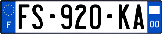 FS-920-KA