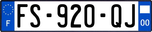 FS-920-QJ