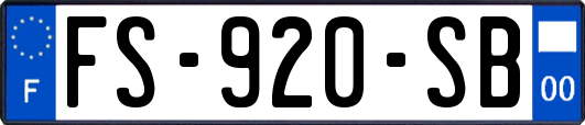 FS-920-SB