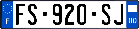 FS-920-SJ