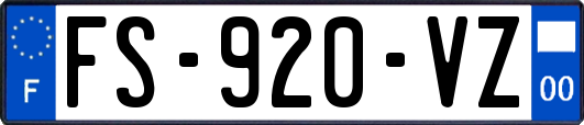 FS-920-VZ