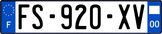 FS-920-XV