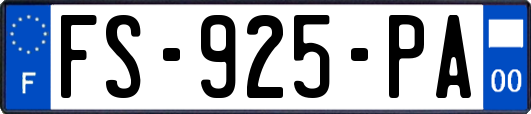 FS-925-PA