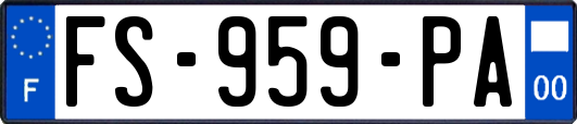 FS-959-PA