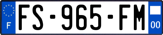 FS-965-FM
