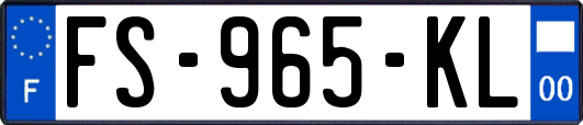FS-965-KL