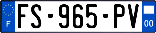 FS-965-PV