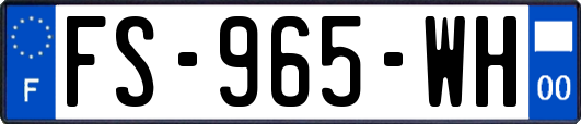 FS-965-WH