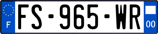 FS-965-WR