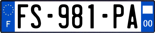 FS-981-PA