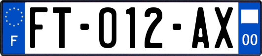 FT-012-AX