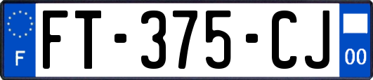 FT-375-CJ