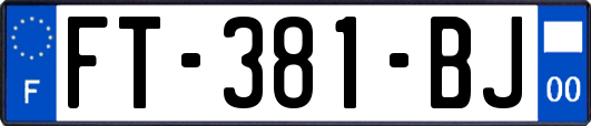 FT-381-BJ