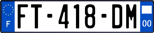 FT-418-DM