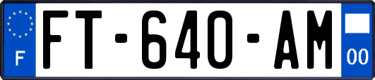 FT-640-AM