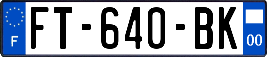 FT-640-BK