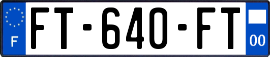 FT-640-FT