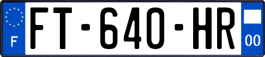 FT-640-HR